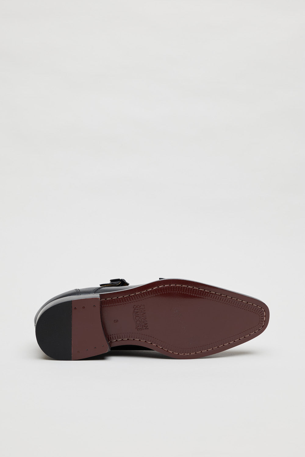 Men's Leather Capped Double Monk Strap Shoes – Formal Classic