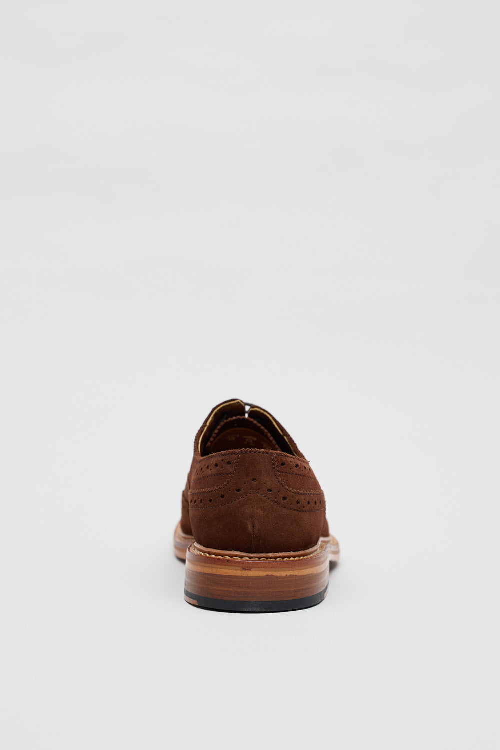 Light brown suede